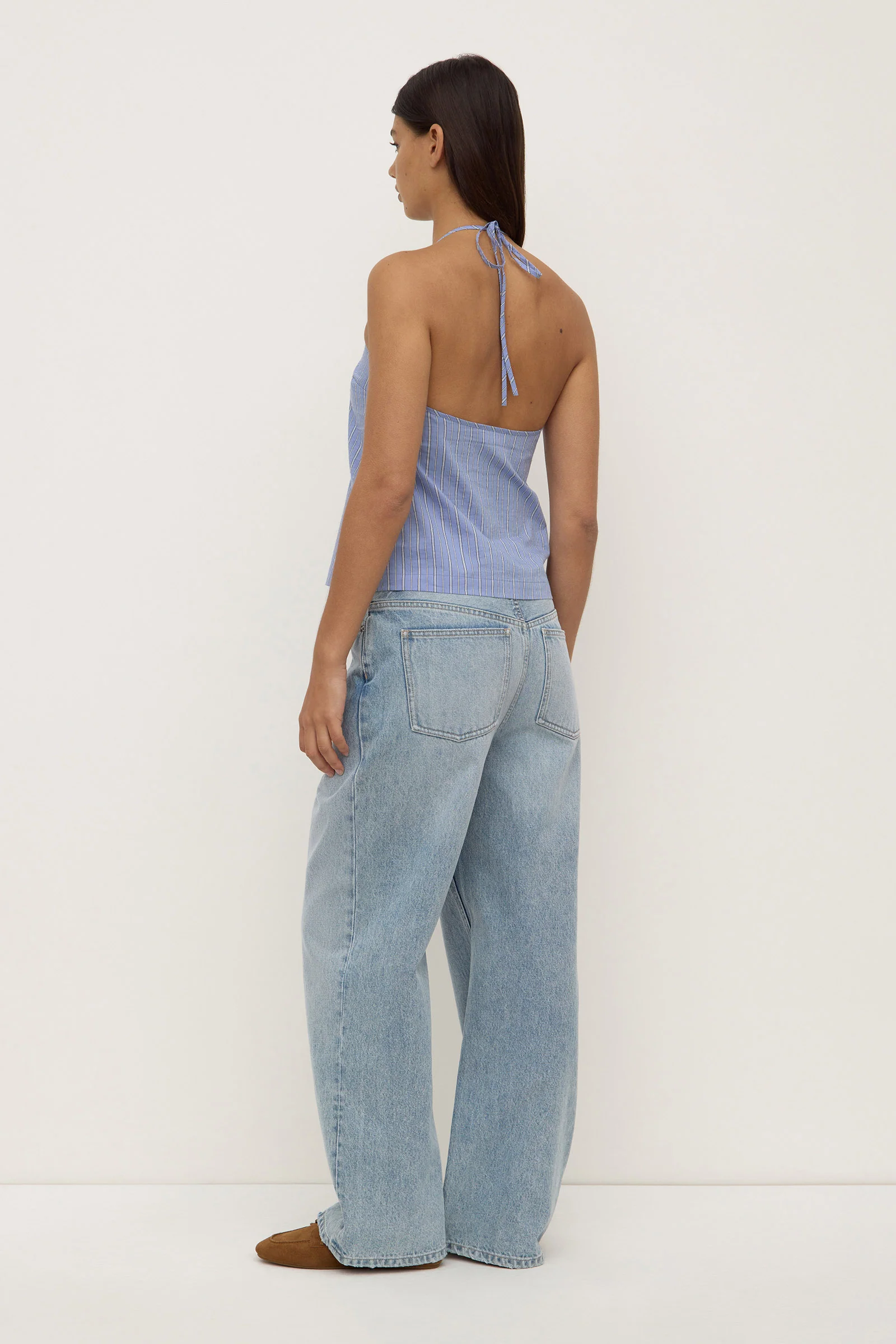 Erina Stripe Halter Top