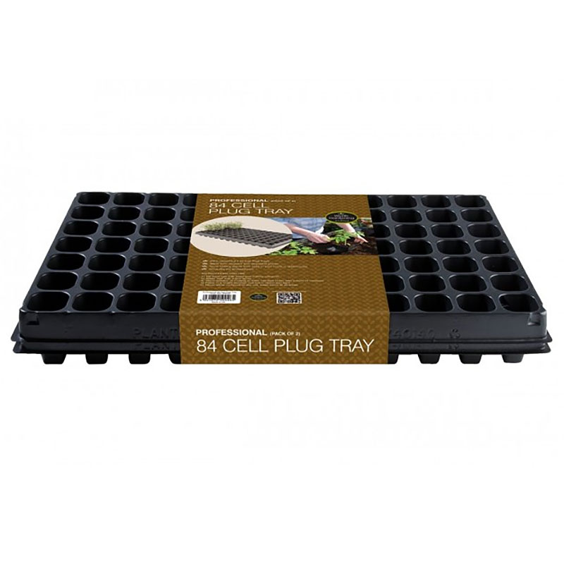 Enkelt pluggbrätte 84 celler, 2-pack