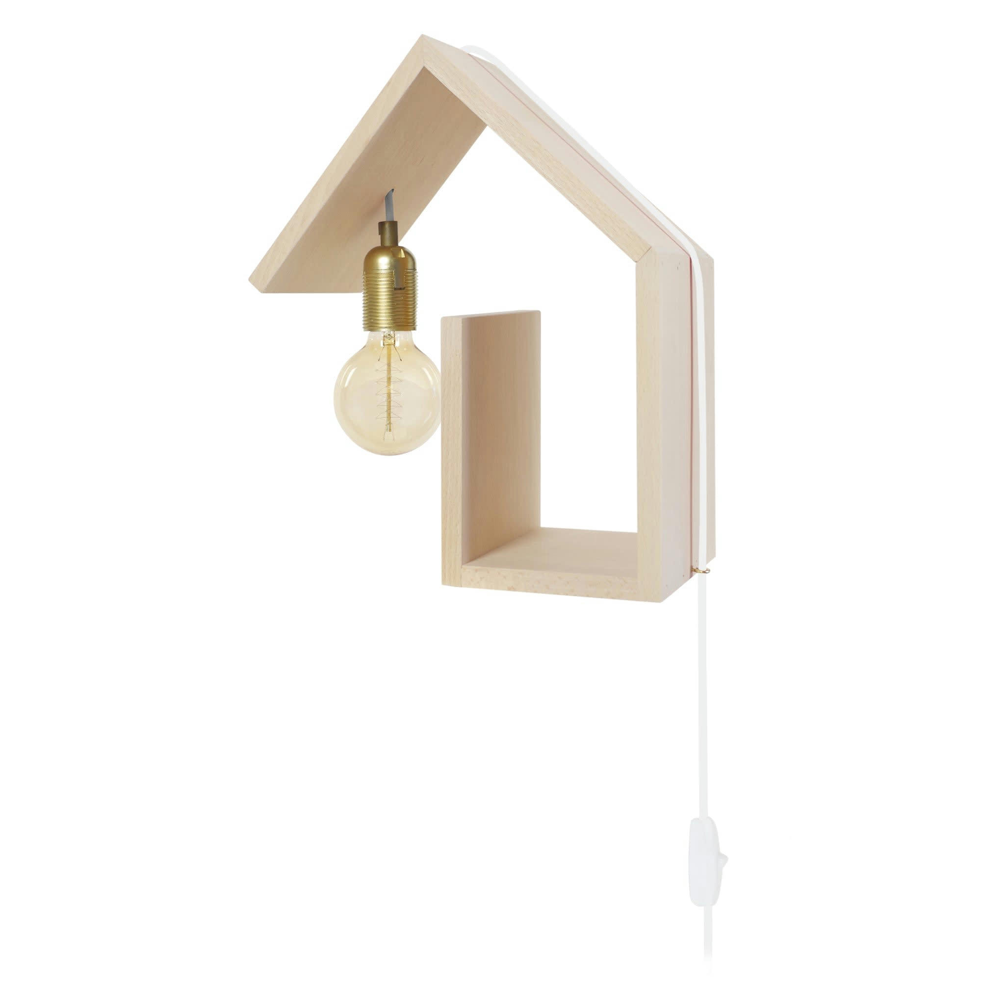 COTTAGE G - Applique bois naturel