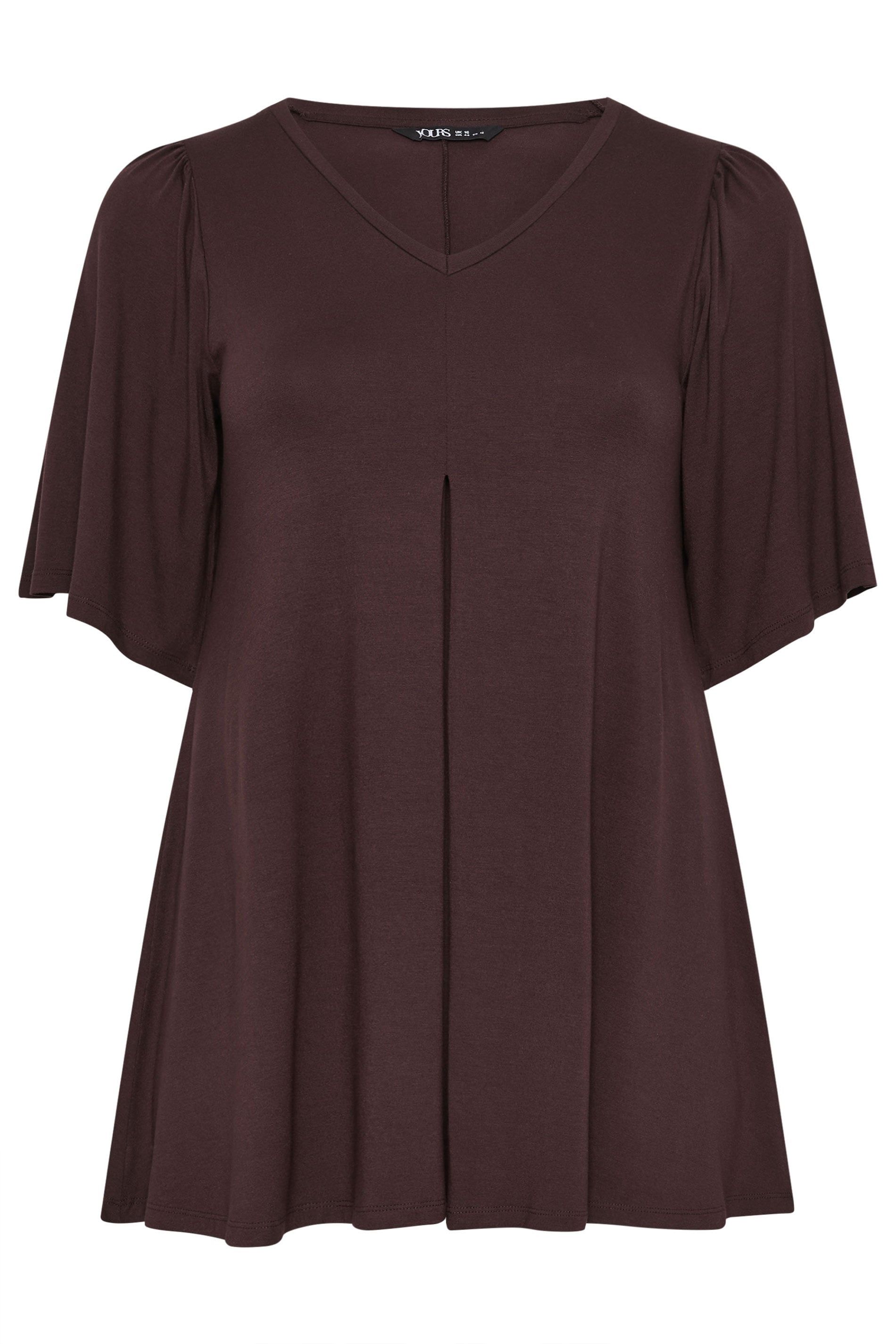 Yours Pleat Front Top