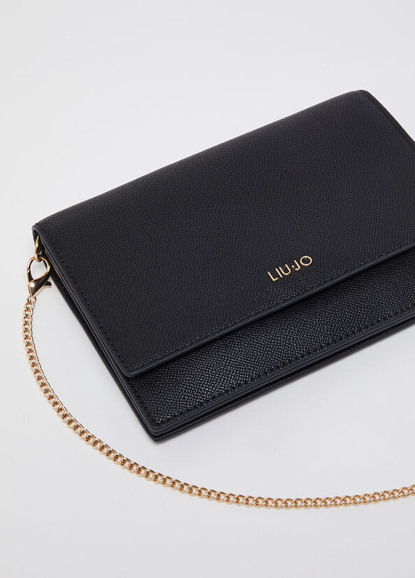 Borsa a tracolla mini con catena