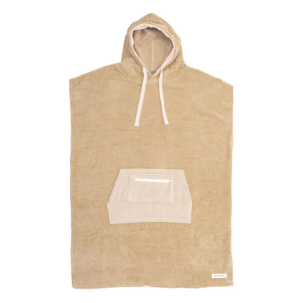Ocean & Earth Day dream hooded poncho towel
