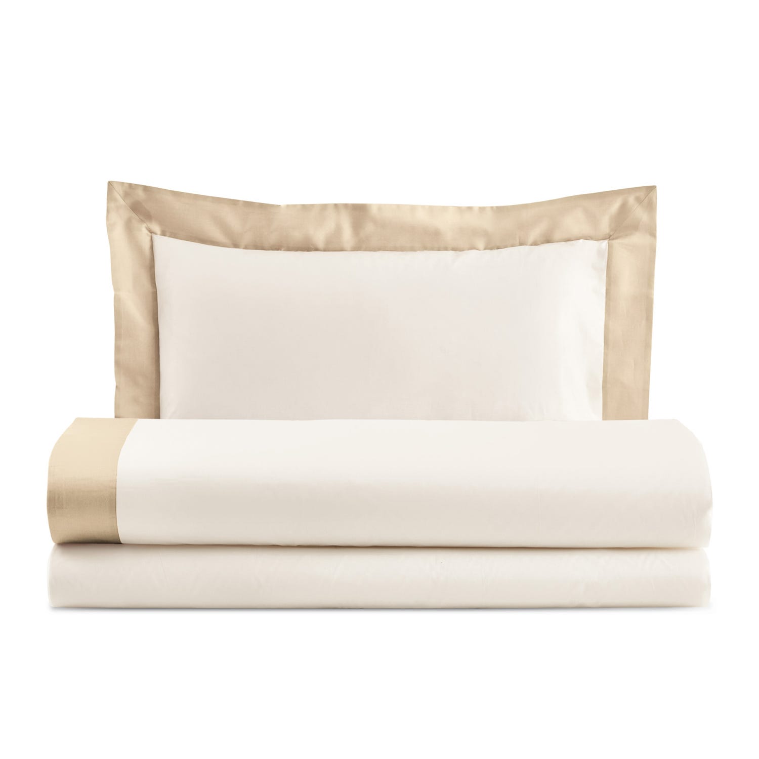 Completo letto singolo Sharon beige Biancoperla