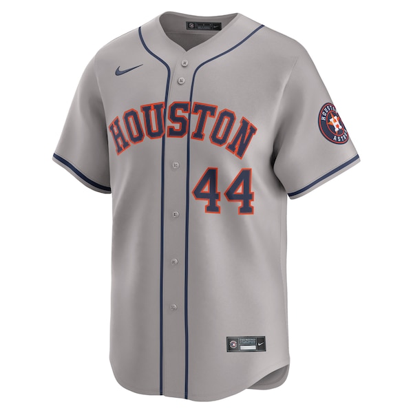 Yordan Alvarez Houston Astros Nike Road Limited Player Jersey - Gray