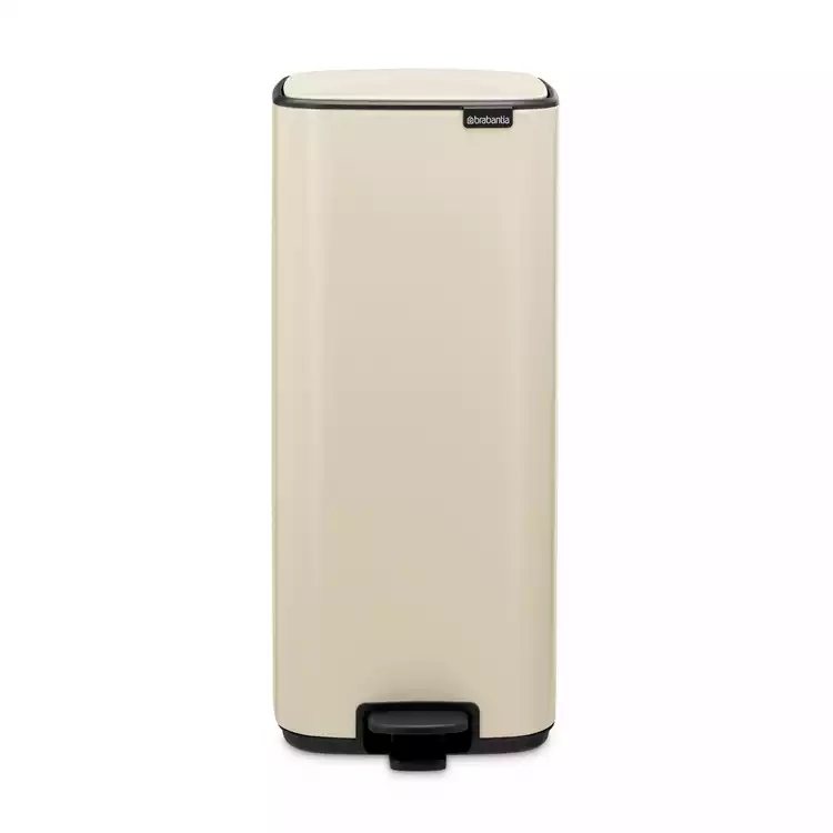 Brabantia Bo 30 Litre Pedal Bin - Soft Beige