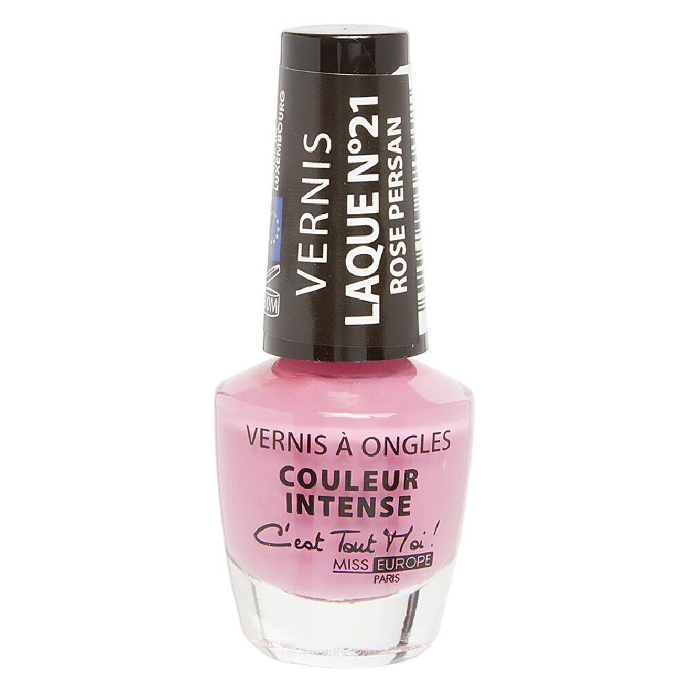 Vernis à ongles laqué rose persan n°21