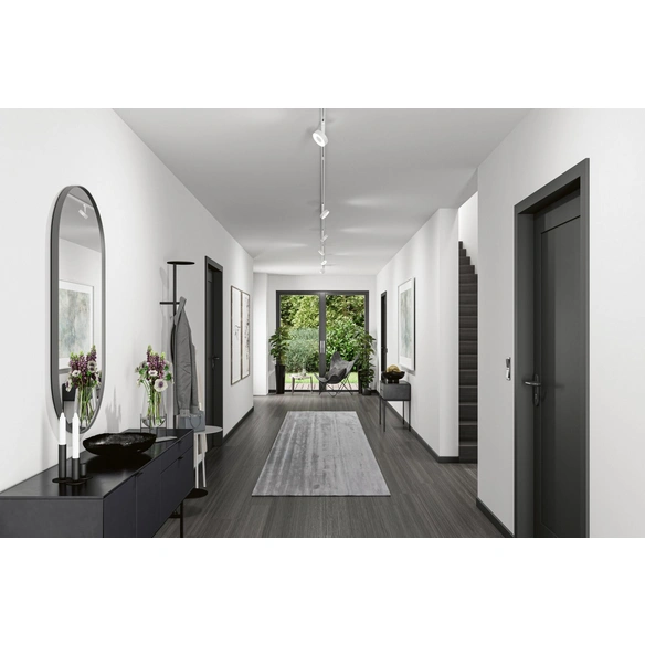 Schiene »URail«, 230 cm, 1000 W, 230 V, Metall, weiß, dimmbar