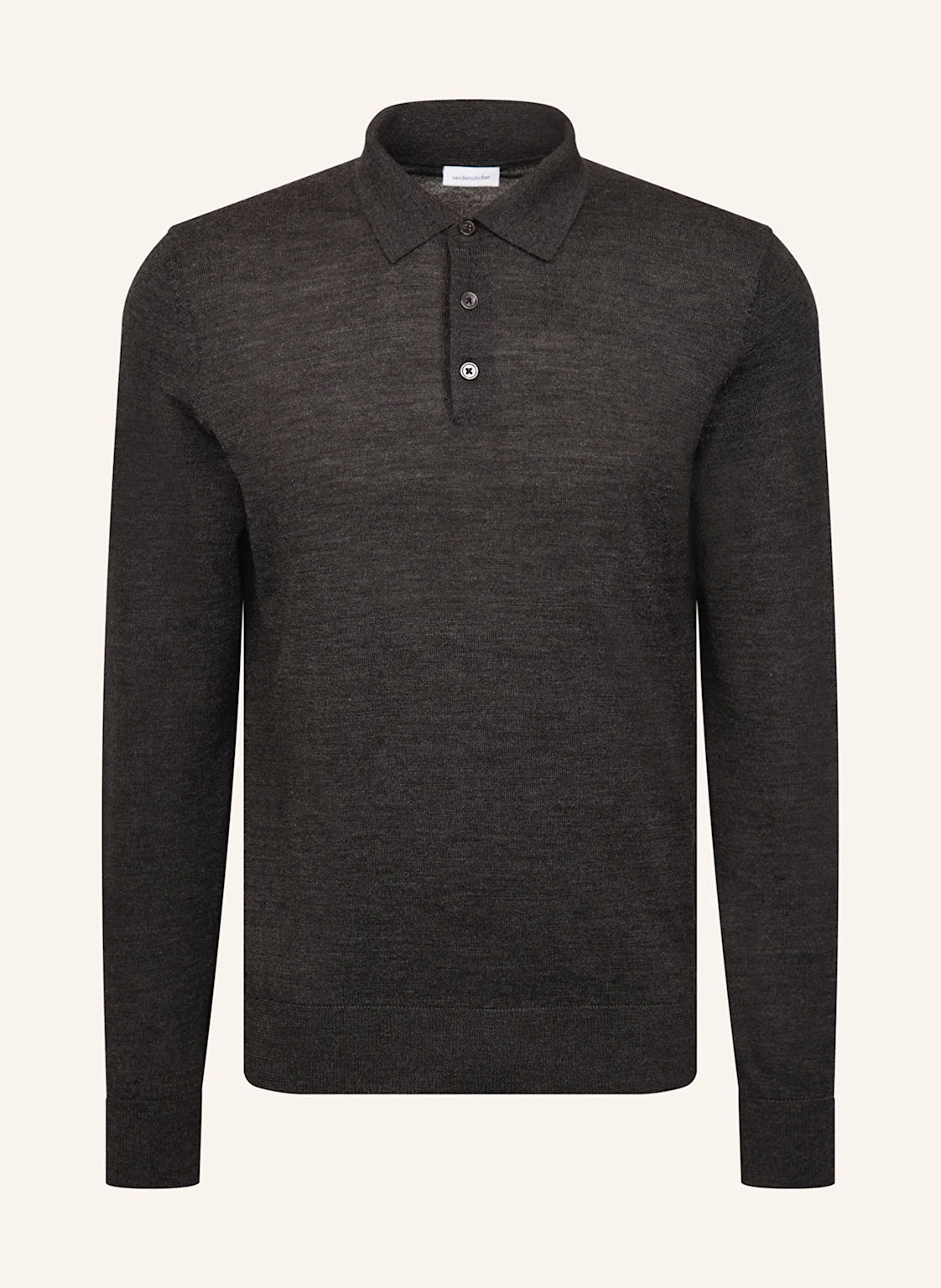 seidensticker Strick-Poloshirt aus Merinowolle