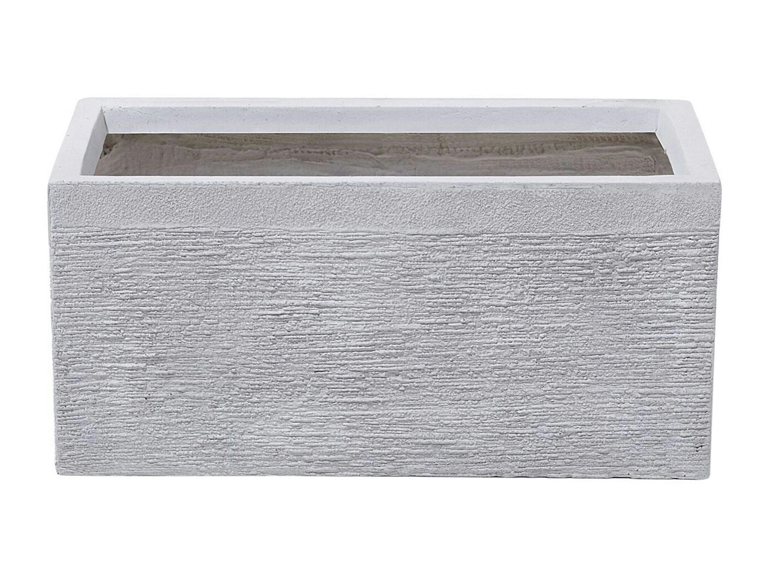 MYRA - Jardinière blanche 50x23