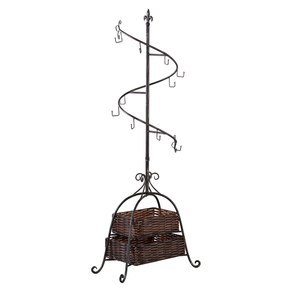 SEI Furniture Spiral Accessory Tree