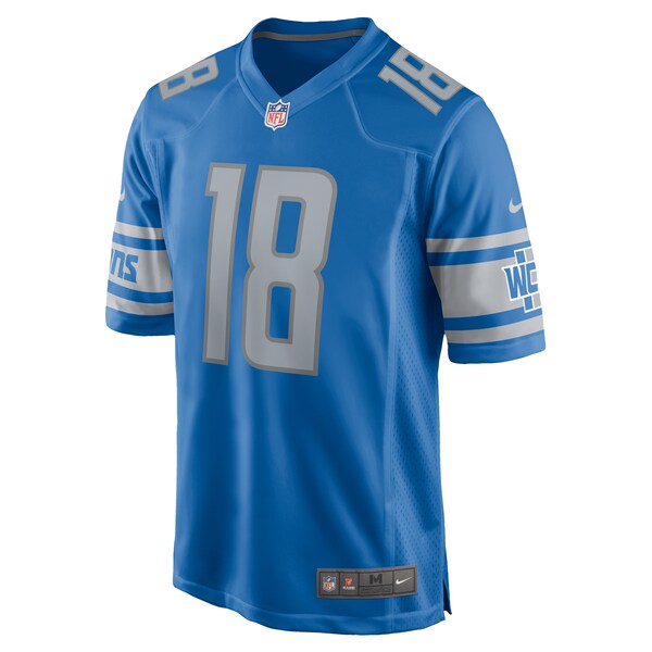 David Blough Detroit Lions Nike Team Game Jersey -  Blue