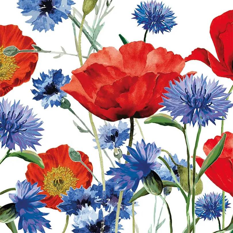 Serviette 20er-Set Summer Field