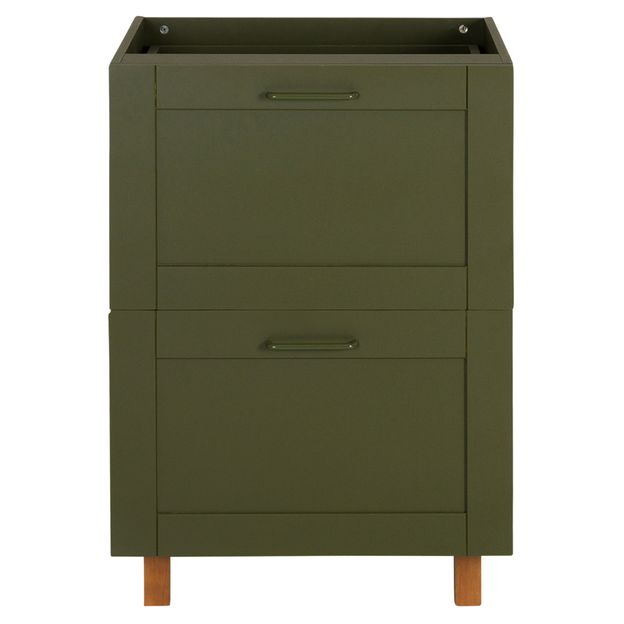 GAVETEIRO 60 CM 3 GAVETAS LOGBOX