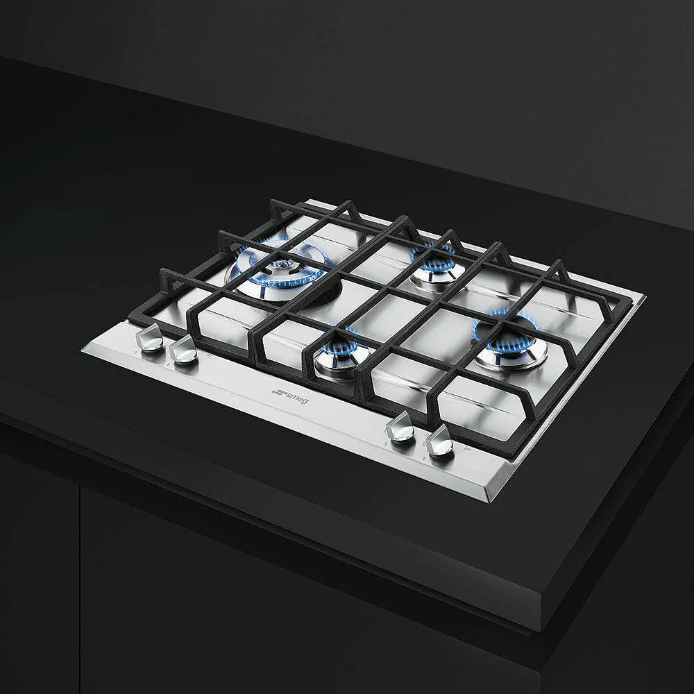 60cm Cucina Gas Hob Stainless Steel