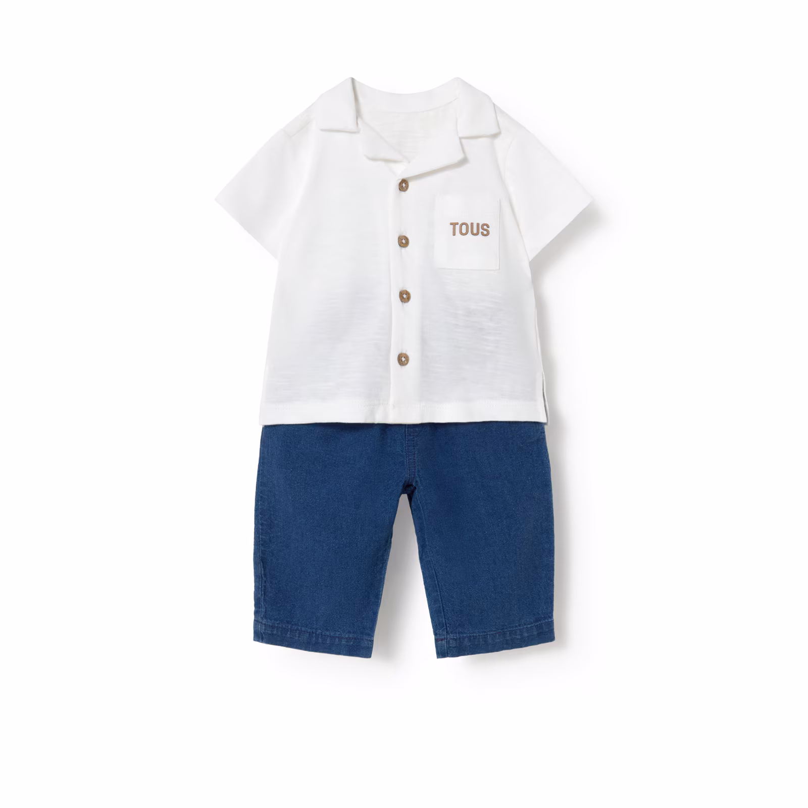 Conjunto de bebé niño Jeans azul