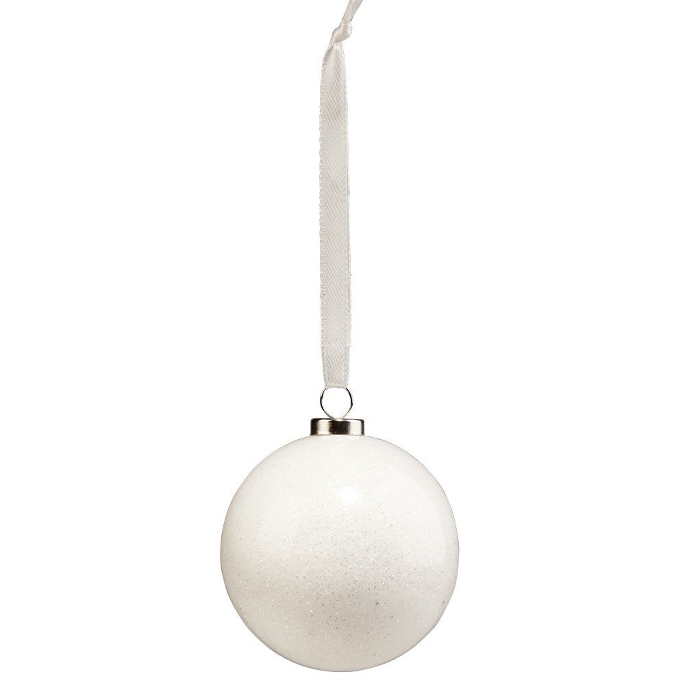 Boule de No&euml;l à paillettes Ø6cm
