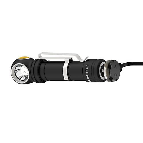 ArmyTek Wizard C2 Pro Max LR White - Lampe de poche polyvalente avec clip et charge magnétique