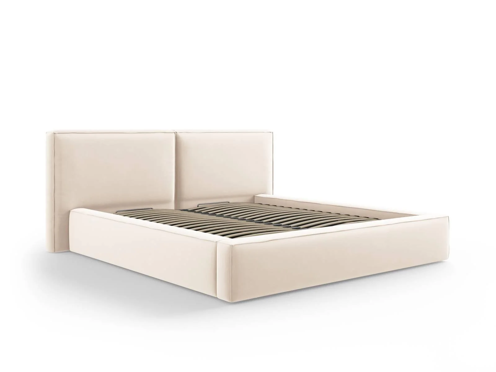 Bedframe Jodie met opbergruimte velvet 180 x 200 cm