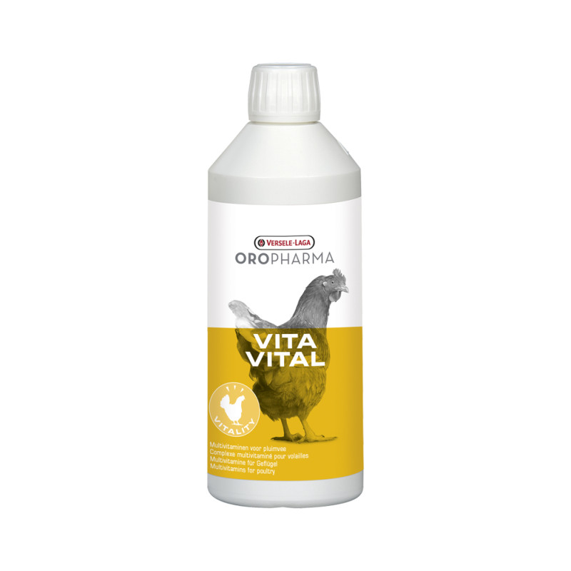 Complément multivitaminé VitaVital Oropharma pour volailles 0,5 L