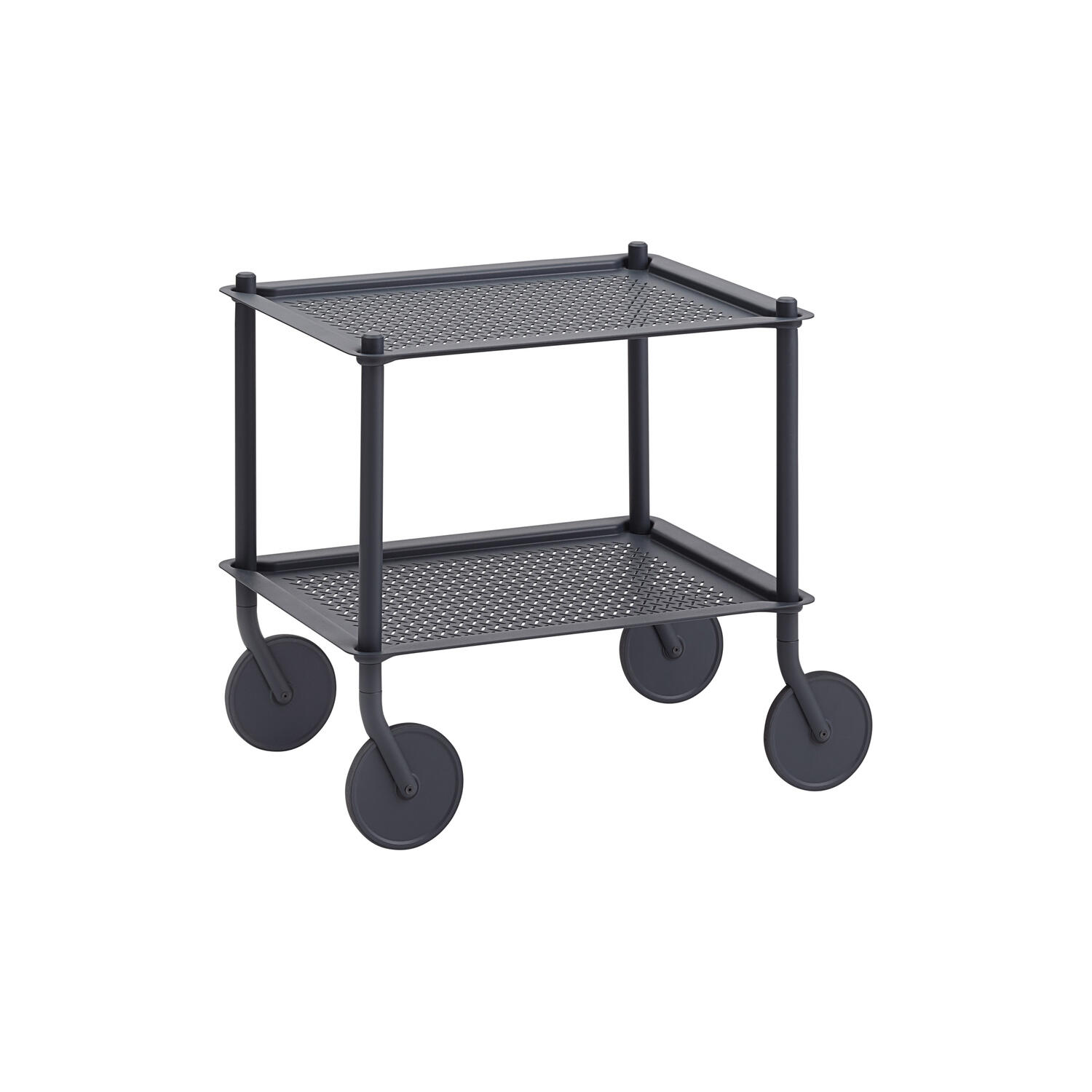 Flow Trolley 2-Layer, blue -grey
