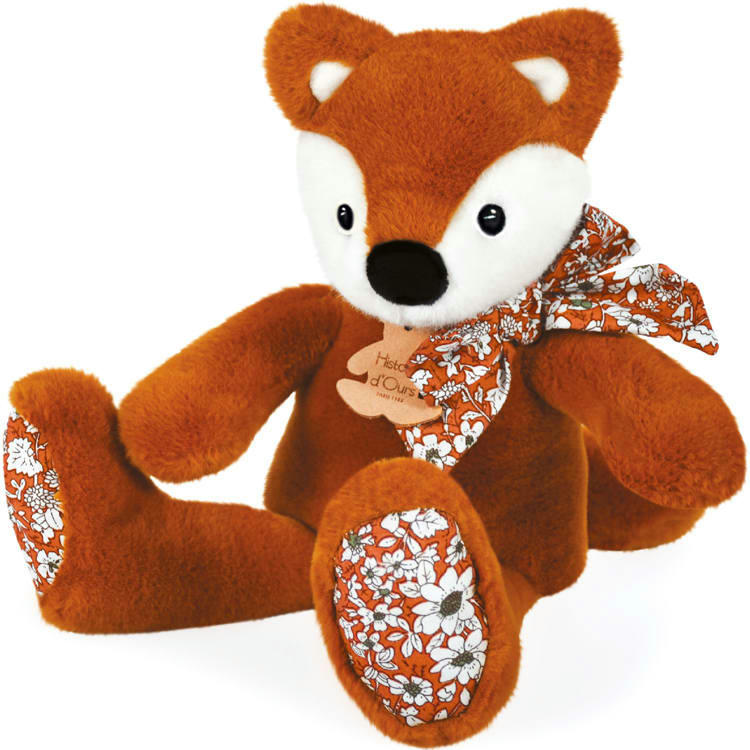 - Coffret peluche renard Copains câlins (25 cm)
