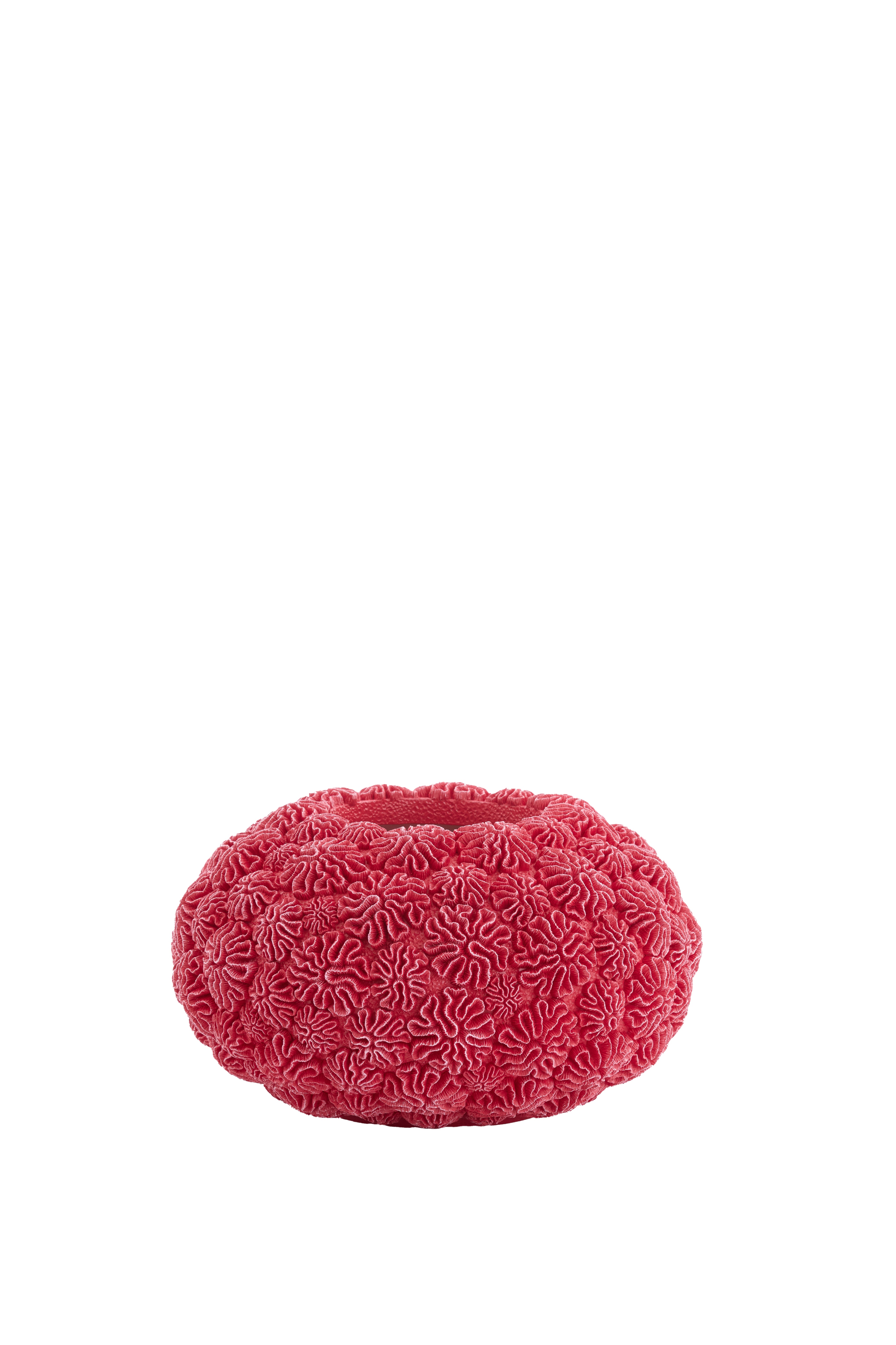 Light & Living vaas CORAL - Ø37x21cm - rood