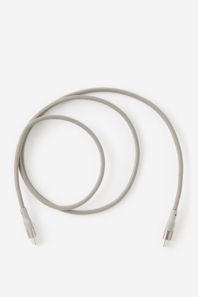 Magnetic Coil Usb-C Charge Cable