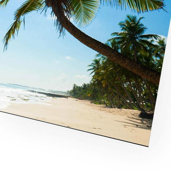 Badrückwand »Beach«, BxH:120 cm x 45 cm, blau