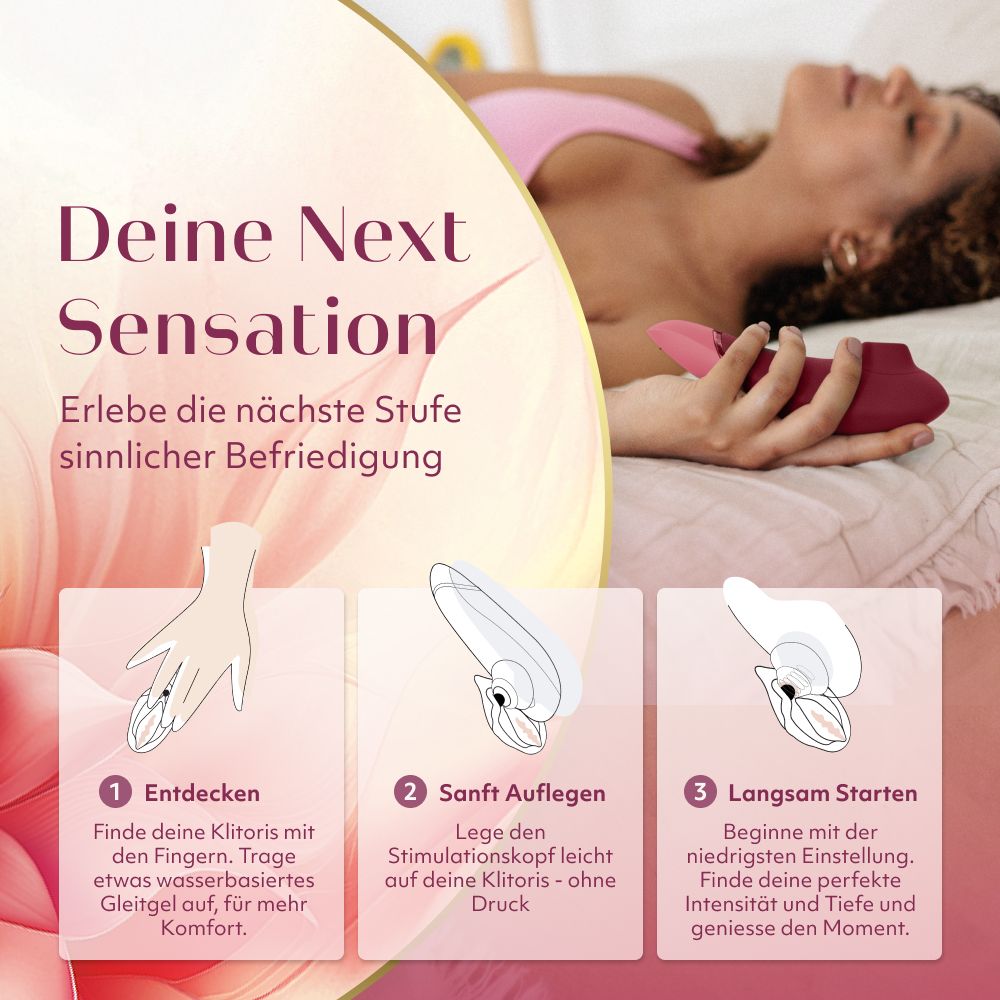 Next - 3D Pleasure Air Stimulator mit Climax Control, bekannt aus Netflix
