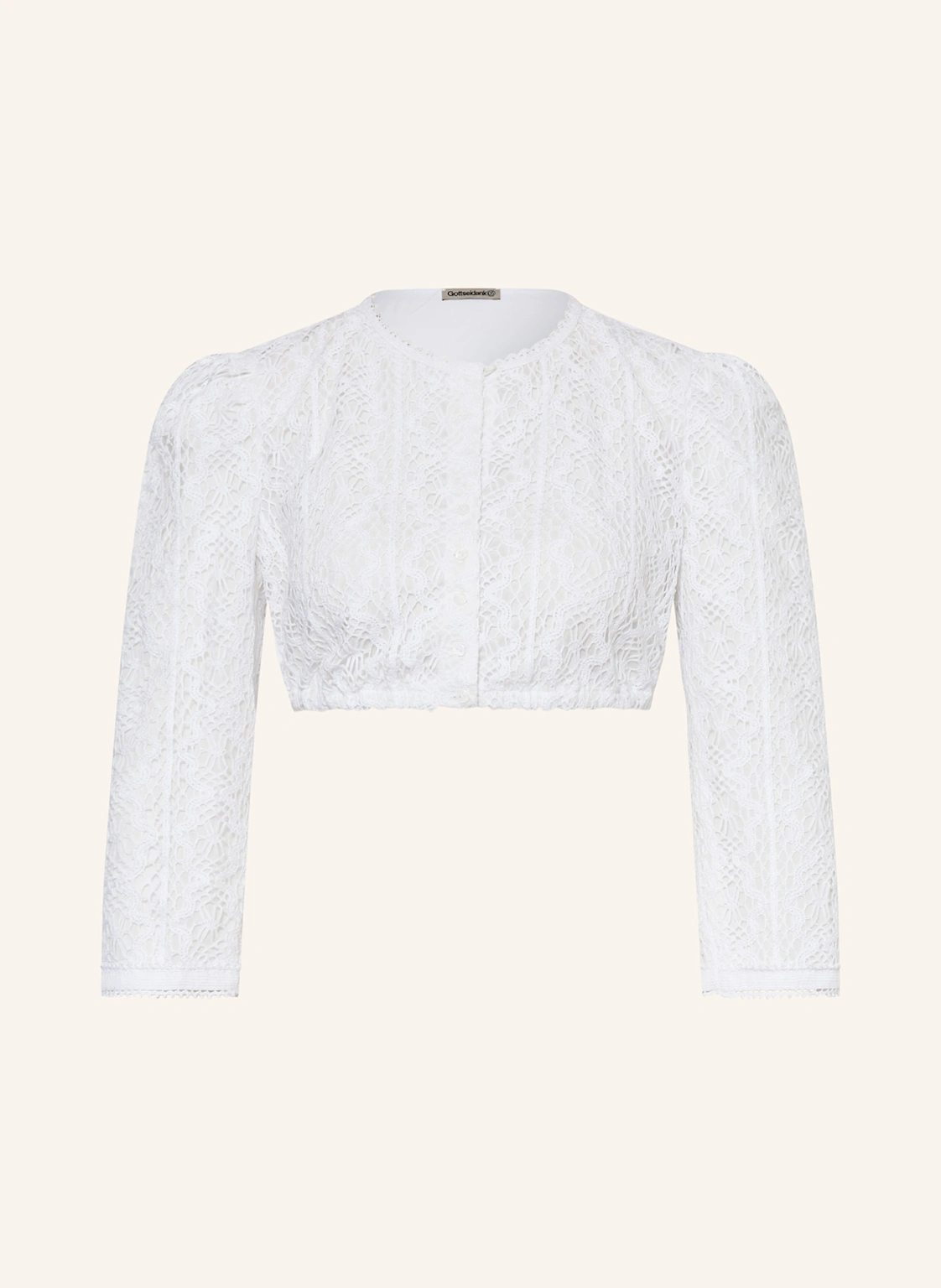 Gottseidank Dirndlbluse MARIELLA aus Spitze mit 3/4-Arm