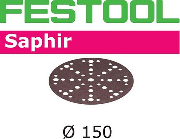 FESTOOL STF-D150/48 P24 - Disques abrasifs 150 mm, boîte de 25, référence 575194