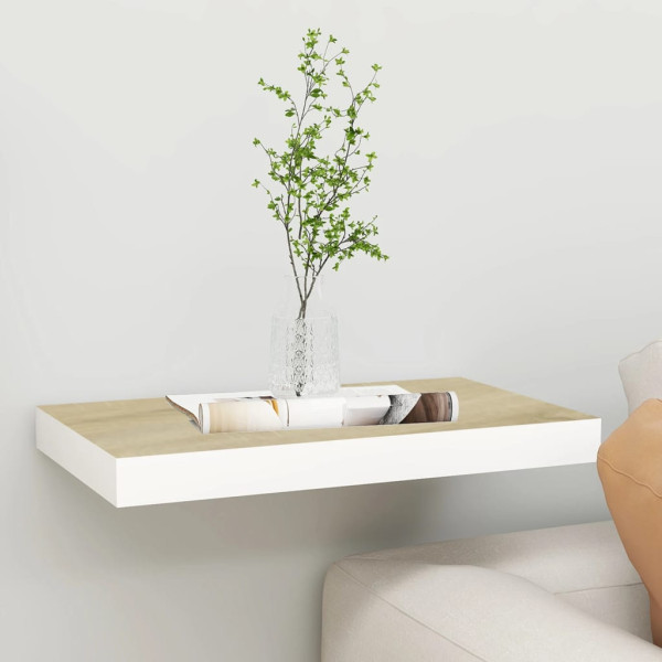 VidaXL Półka ścienna Brąz 50 x 23 x 3.8 cm MDF