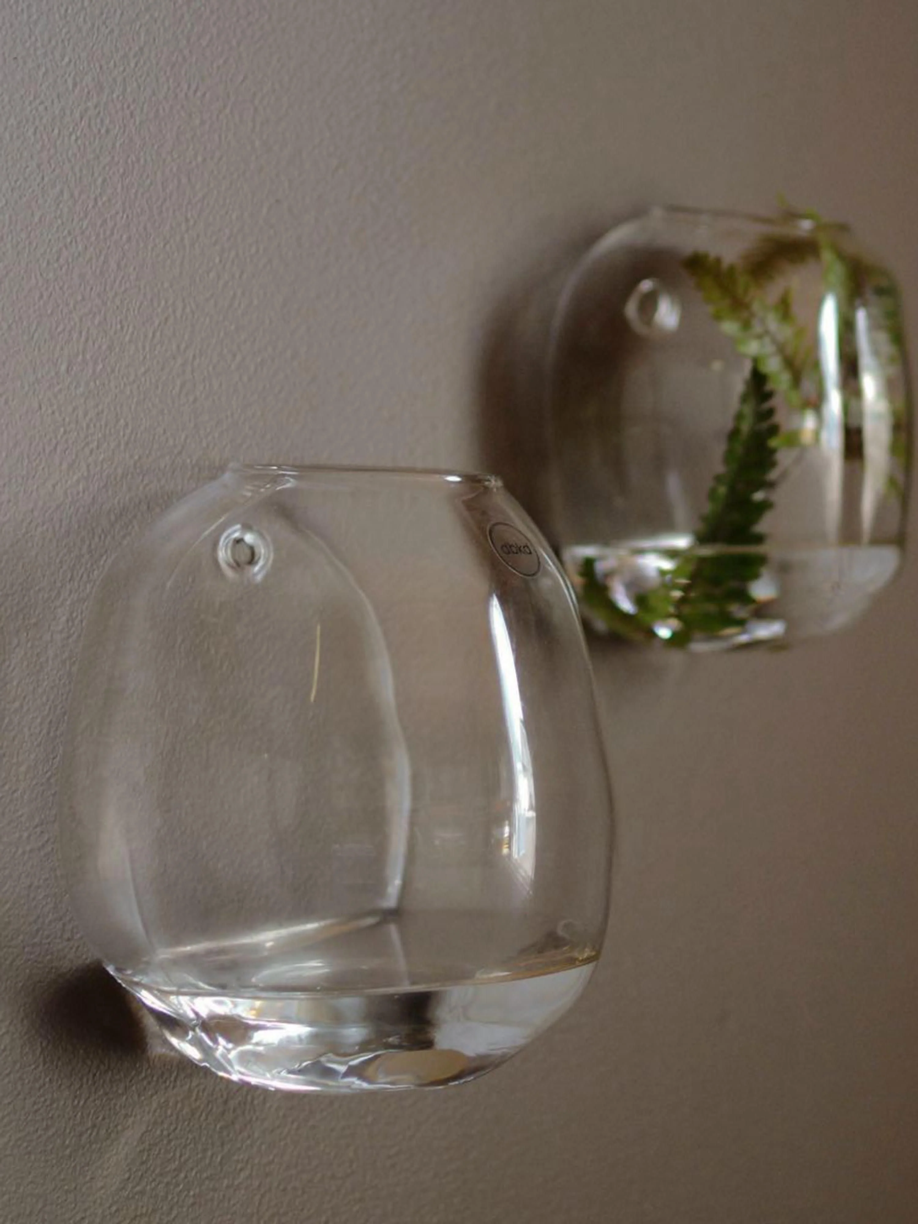Wand-Vase Pebble, Ø 18 cm