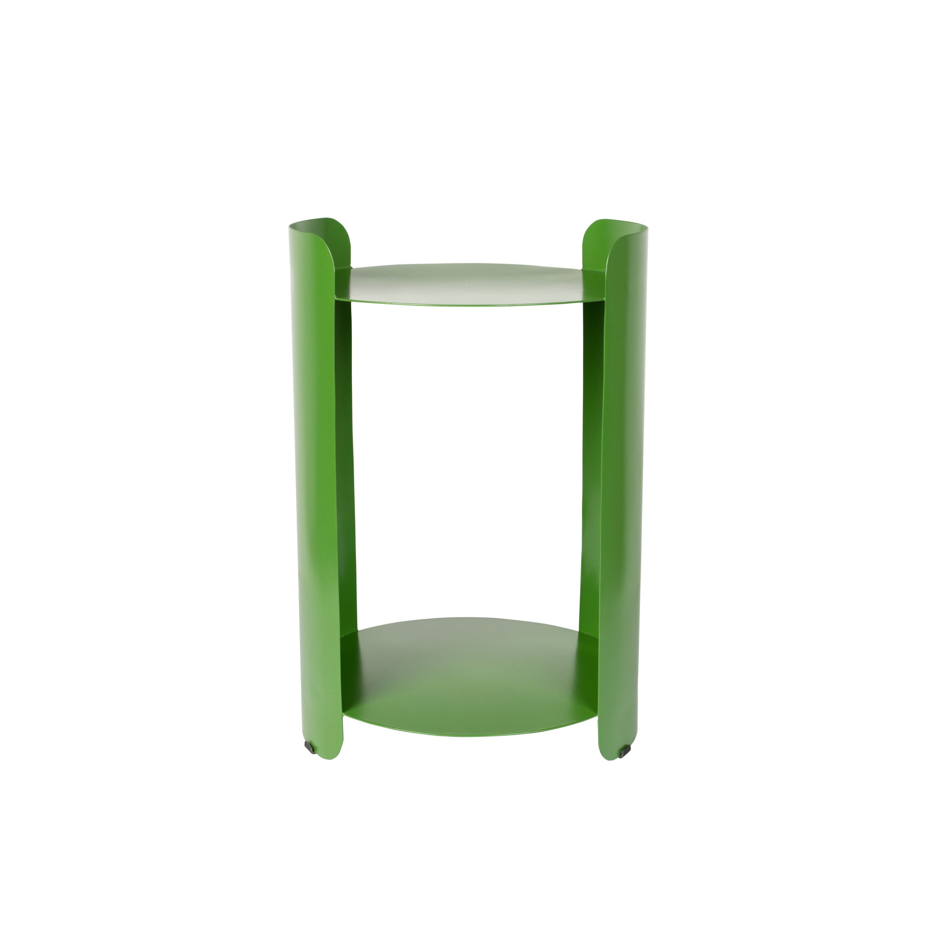 Dutchbone Navagio Bijzettafel Rond 31 cm Metaal Groen