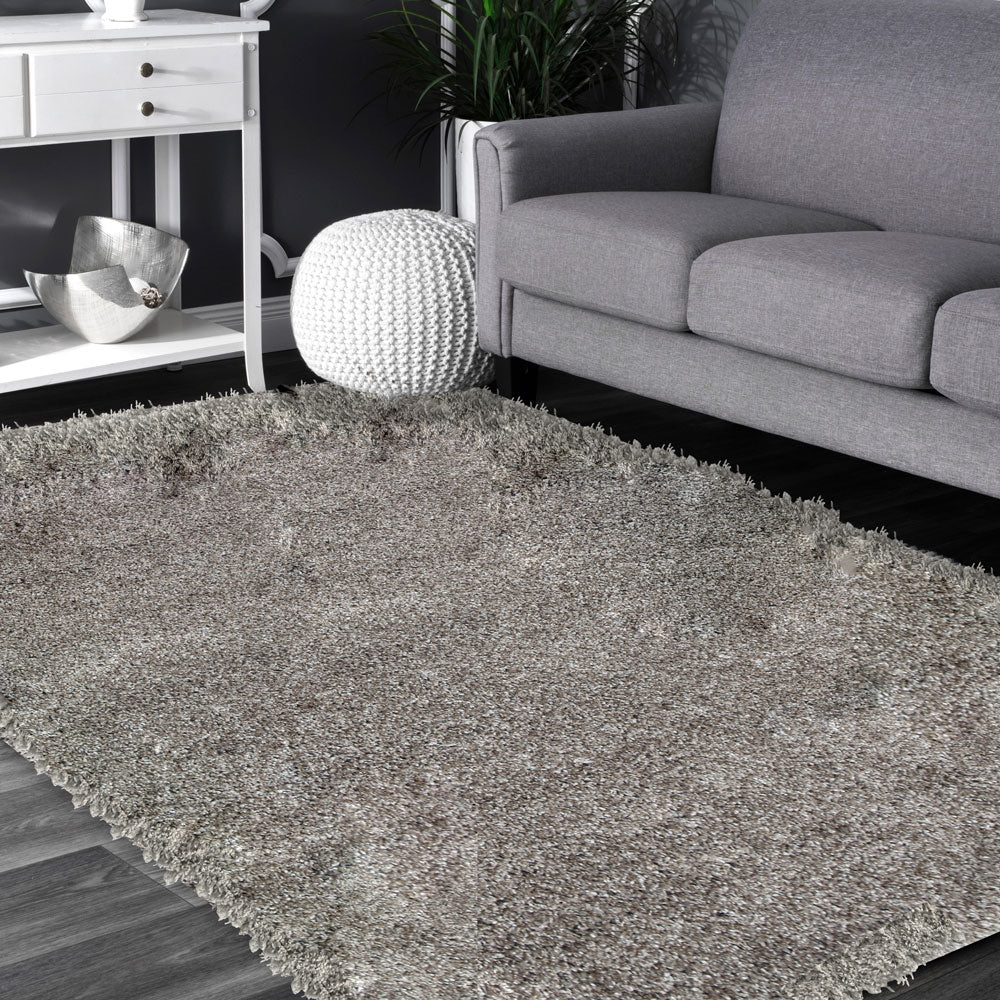 Georgia Shaggy Stone Plush Rug