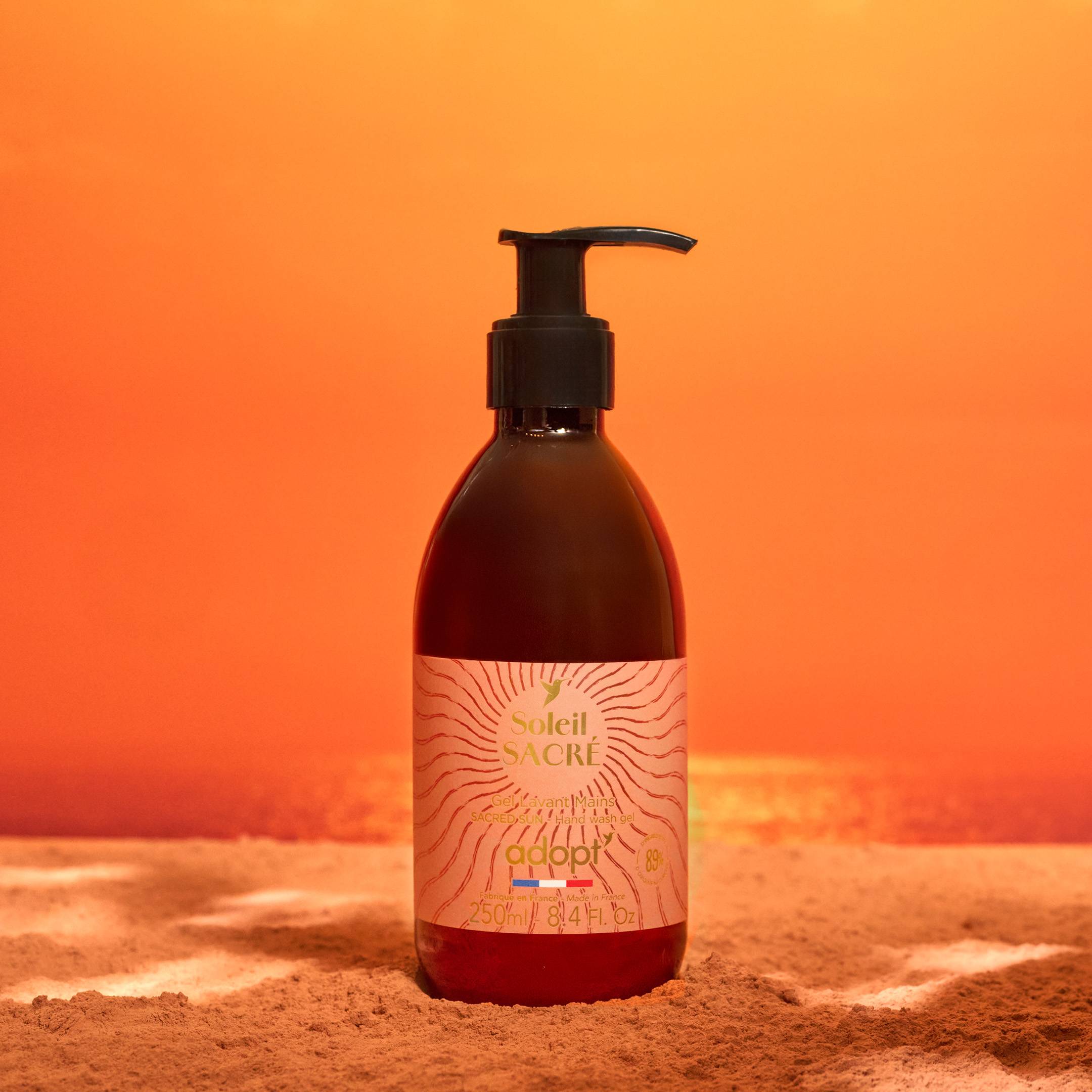 Soleil SacréGel Nettoyant mains 250ml