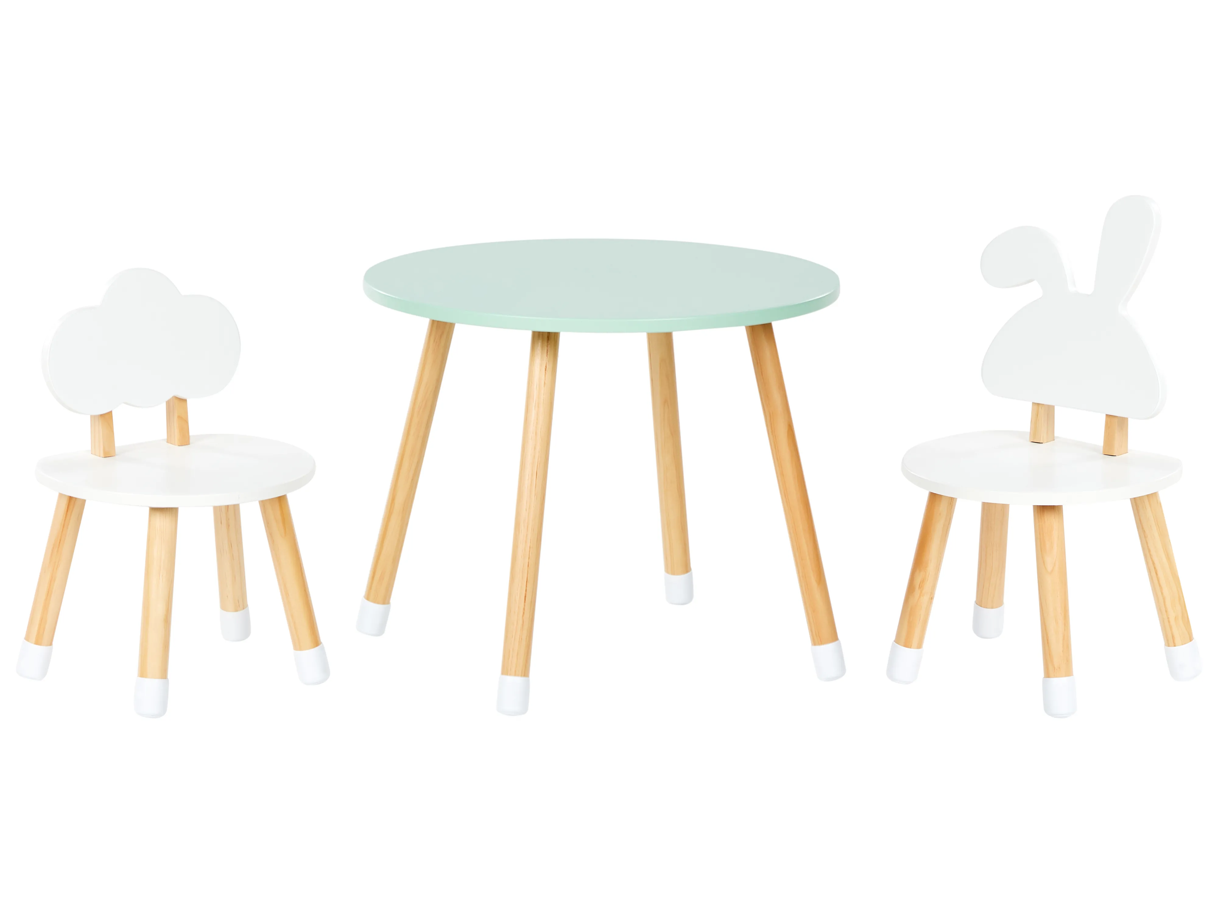 Kids Table with Chairs ROBIN White