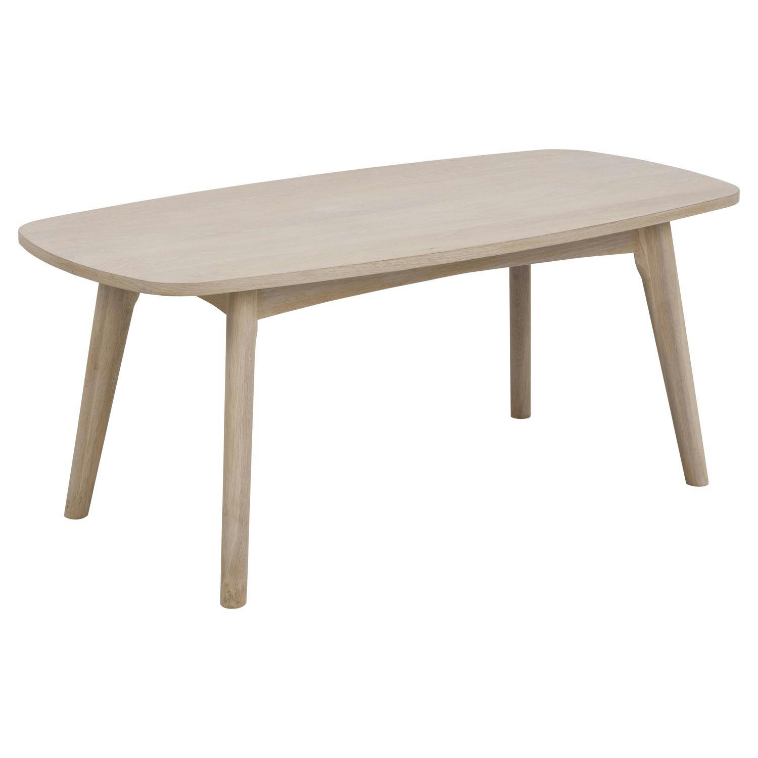 MARTIE - Table basse en panneau de particules beige