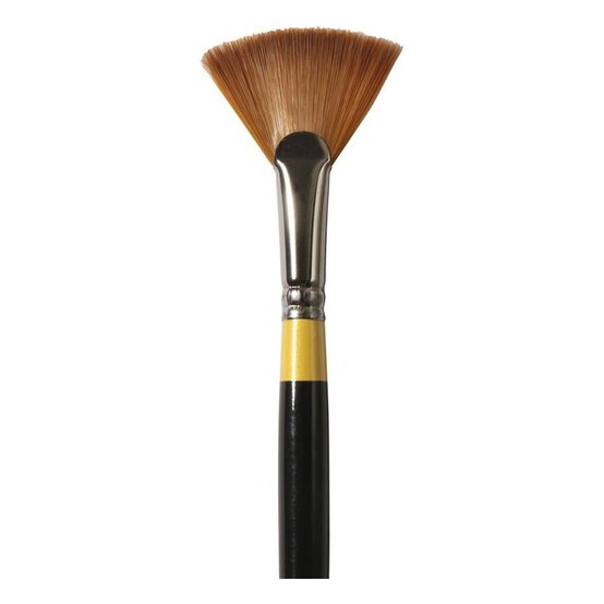 Daler-Rowney System3 Fan Bush Long Handle 0/8