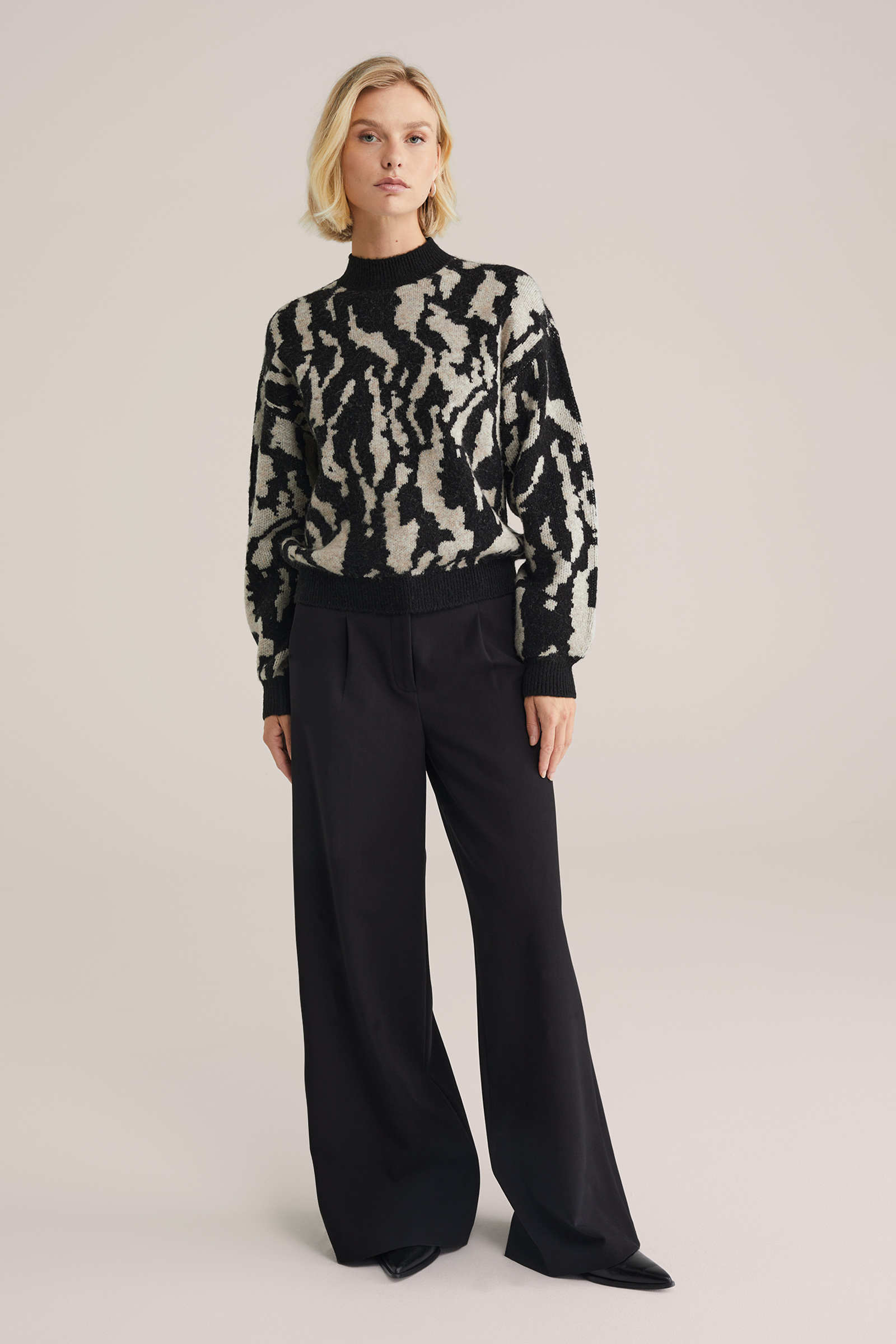 Dames trui met print