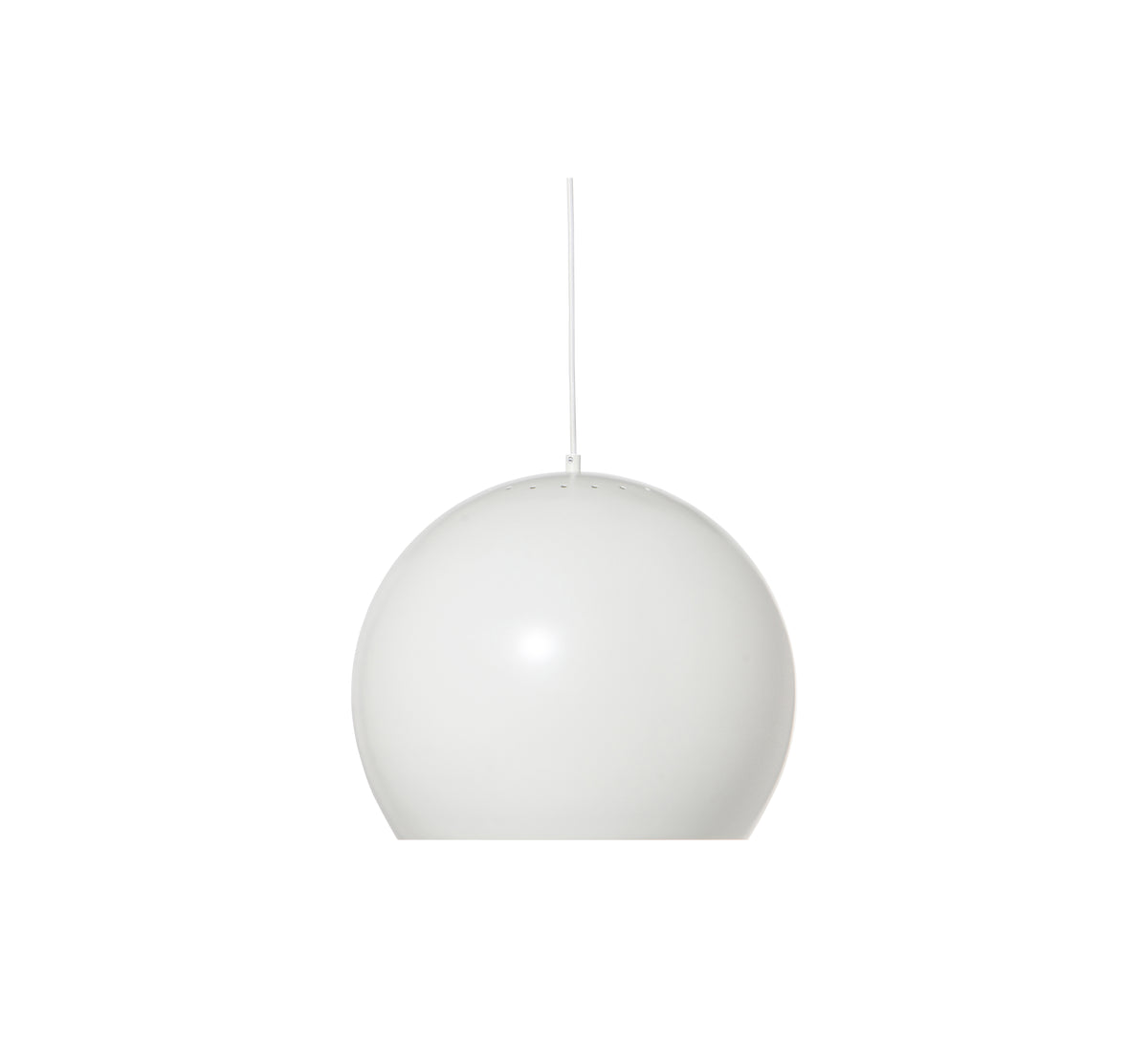 Frandsen hanglamp Ball - wit - 40x40x33cm
