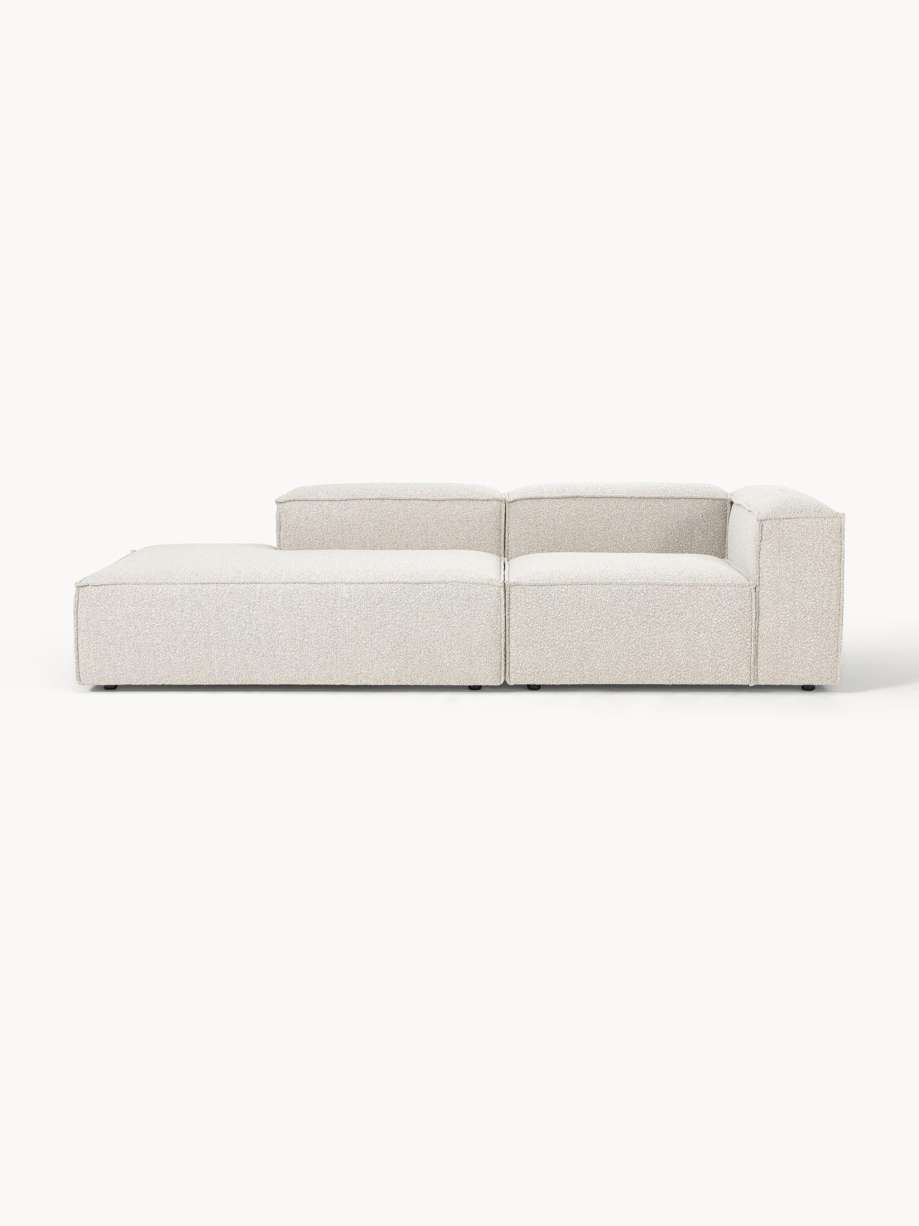 Modulare Ottomane Lennon aus Bouclé