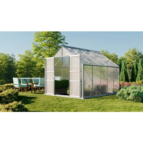 Gewächshaus »8300/ 6 DT«, 8,3 m², Aluminium, winterfest