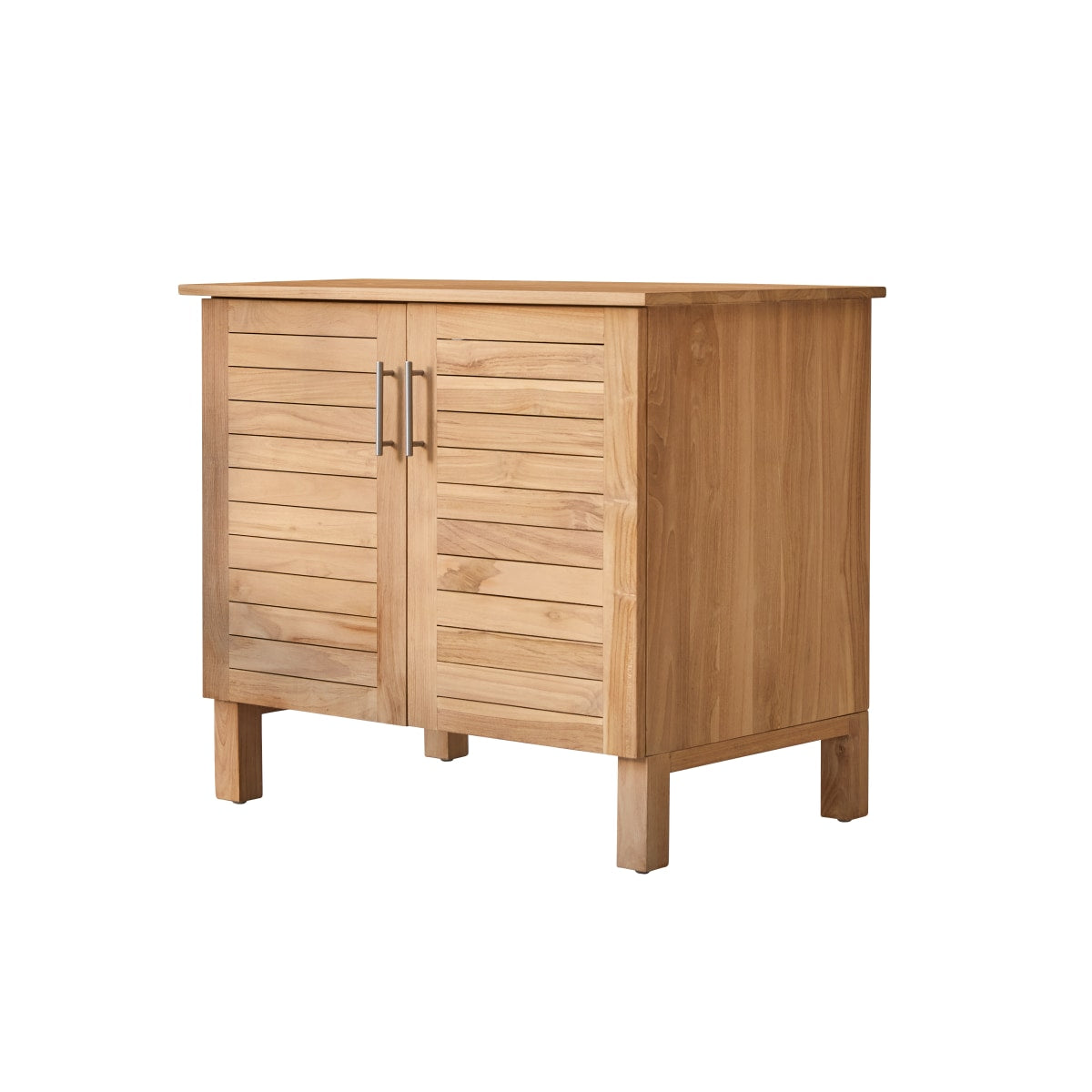 Tikamoon Opbergmeubel in massief teak 85 cm - Naturel