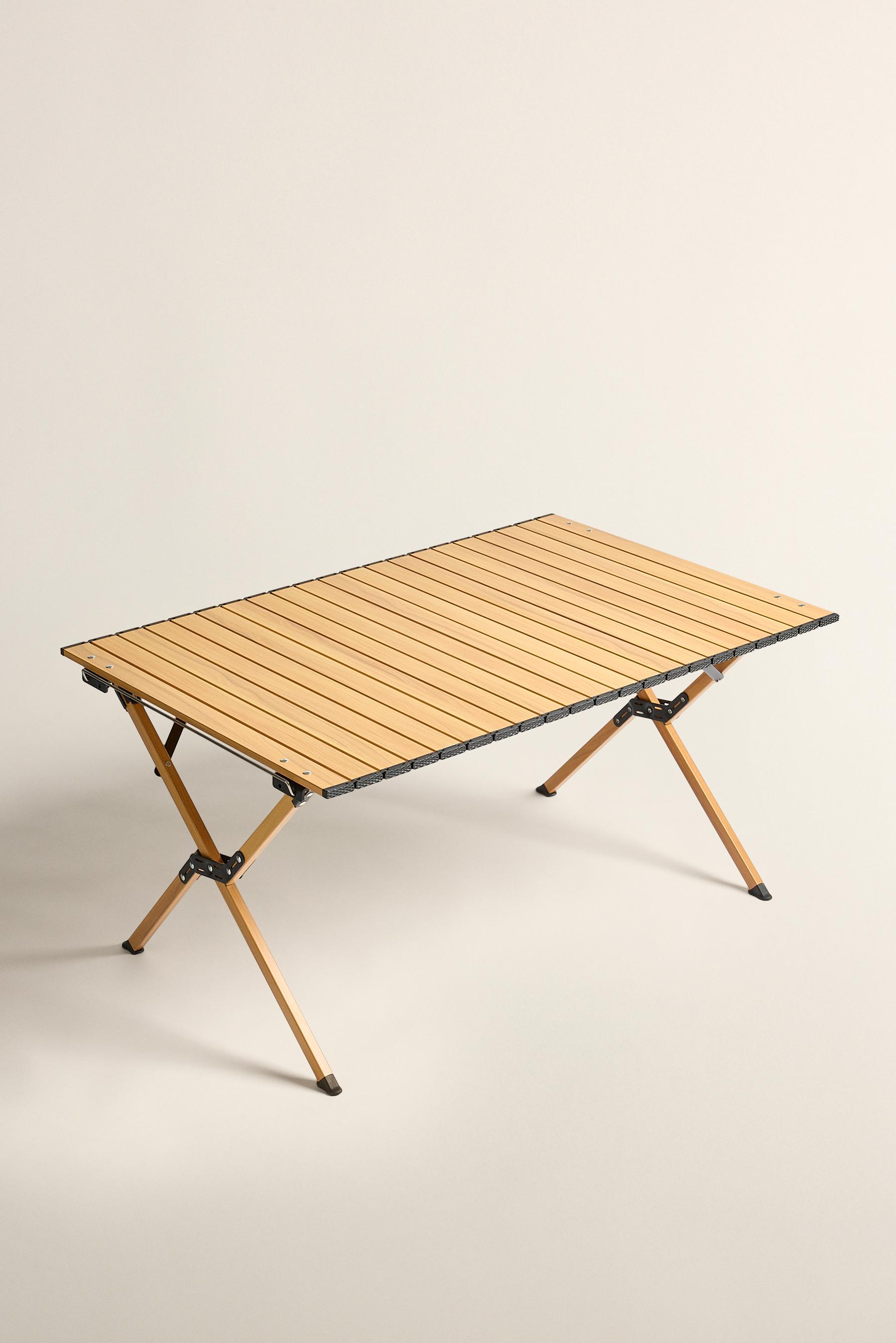 Mesa camping aluminio