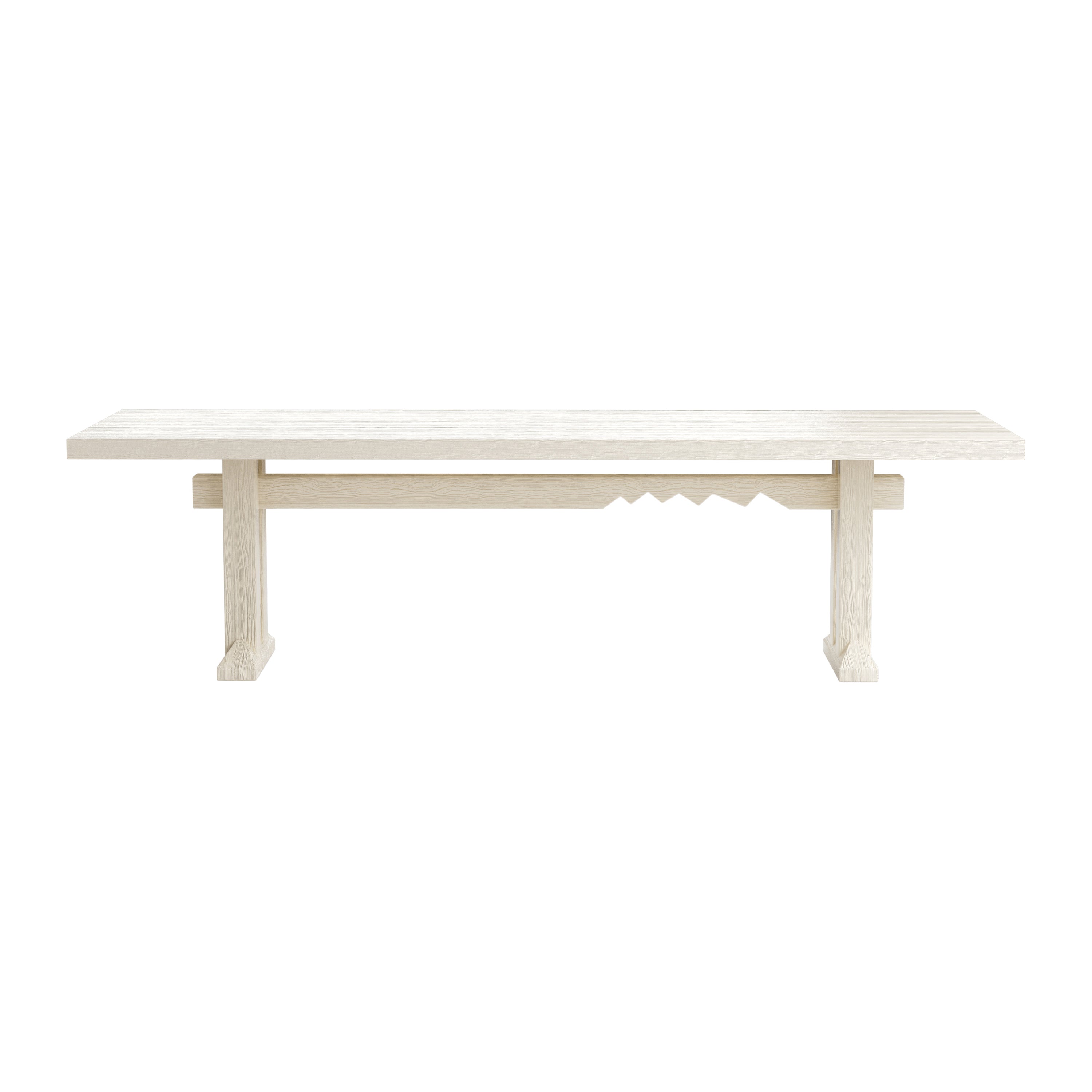 HKliving Forma Eettafel - 280 x 100 cm - Pearl