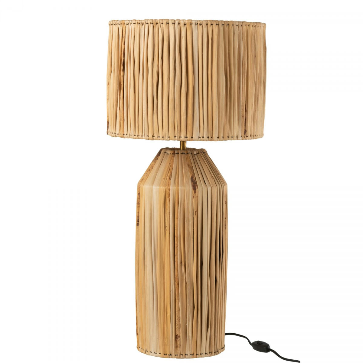 HANNA - Lampe à poser en feuille de bananier