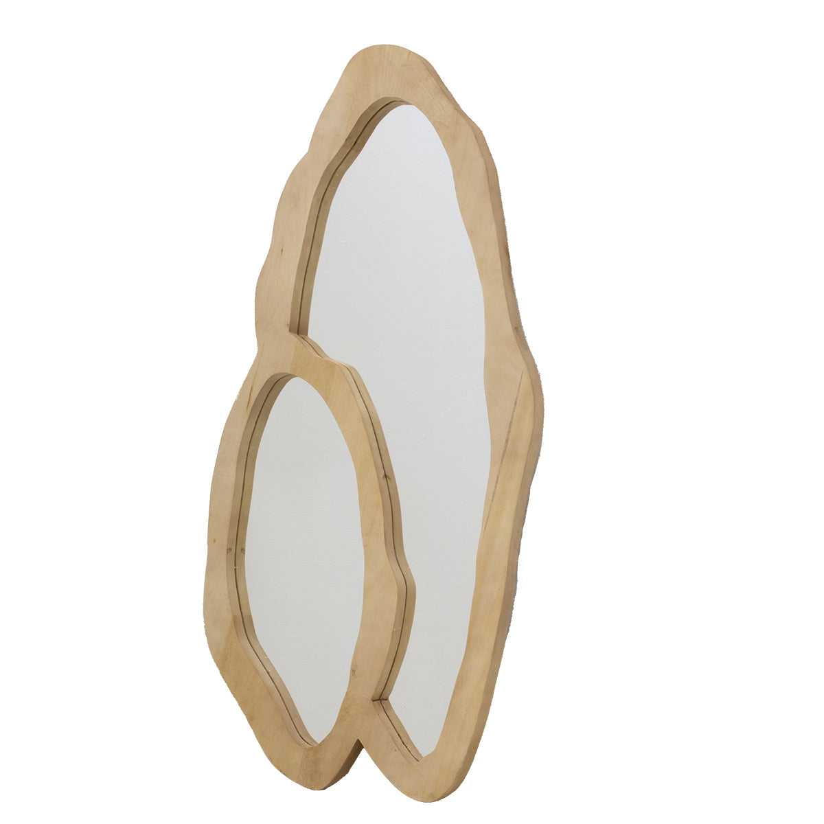 Giga Meubel Spiegel Christa - Organisch - Naturel - 110cm