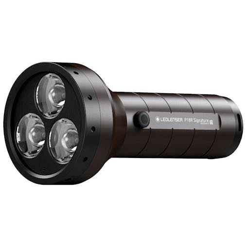 New Led Lenser P18R Signature Flashlight Rechargeable 4500 Lumen Torch
