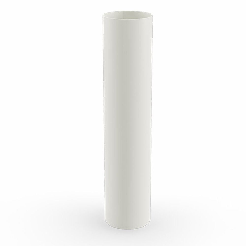 NEDLØPSRØR ARECO 90MM HVIT